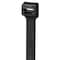 Panduit Cable Tie, 8 in L, 2 in Max Bundle Dia., Black, Nylon 6/6, 120 lb Strength, 250 PK PLT2H-TL30 - alternate 3